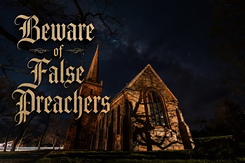 beware of false preachers copy